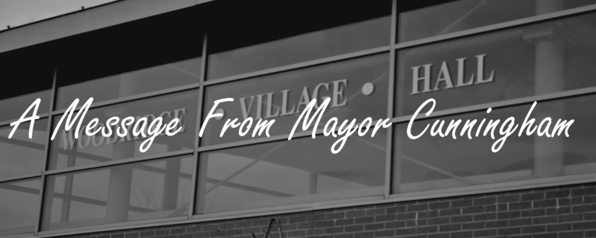 a message from mayor cunningham